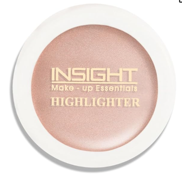 INSIGHT Highlighter for Face & Body - Cosmic Power | Glitter Shimmer Makeup | Creamy, Lightweight, Easy to Blend, Long-Lasting Glow